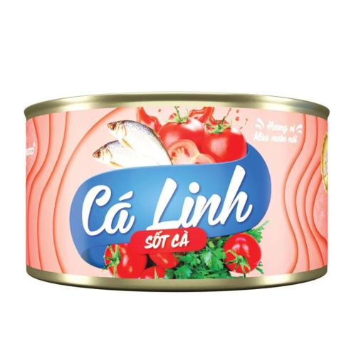 Cá Linh Sốt Cà Antesco 210g – Đặc Sản An Giang