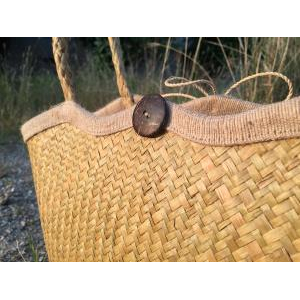 Giỏ Viền Lượn Sóng Cỏ Bàng