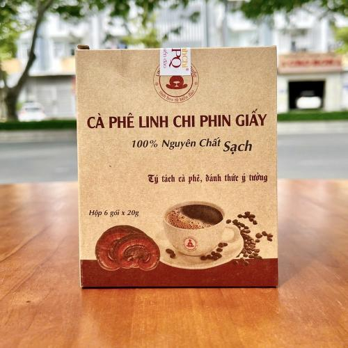 Cà Phê Phin Linh Chi Phin Giấy (6 Gói x 20gr)