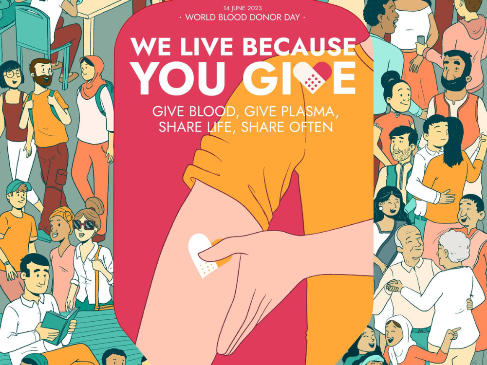 Ngày Thế giới Hiến máu 2023: Cho máu, cho huyết tương, chia sẻ sự sống, chia sẻ thường xuyên