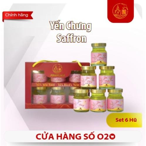 Set Yến Chưng Kids Canxi 6 Hũ