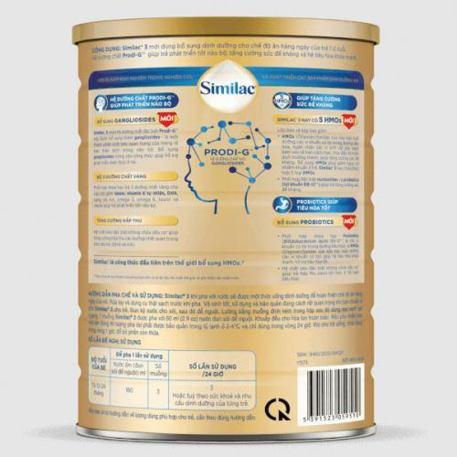 Sữa Bột Similac Số 3 Lon 1.7kg (1-2 Tuổi)