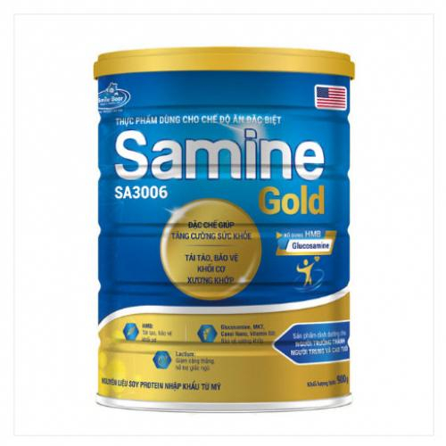 Sữa Bột Samine Gold SA 3006 Lon 900gr (Người Trưởng Thành)