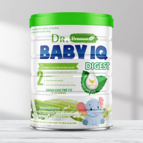 Sữa Bột Dr.Baby IQ Digest 2 Lon 400gr 6-36 Tháng)