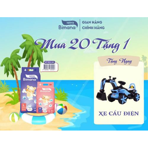 Tã dán Bimana Hàn Quốc size S (4 - 8kg)